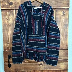 Authentic Striped Baja Hoodie